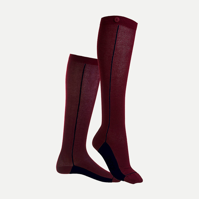 Knee ascot - Bordeaux