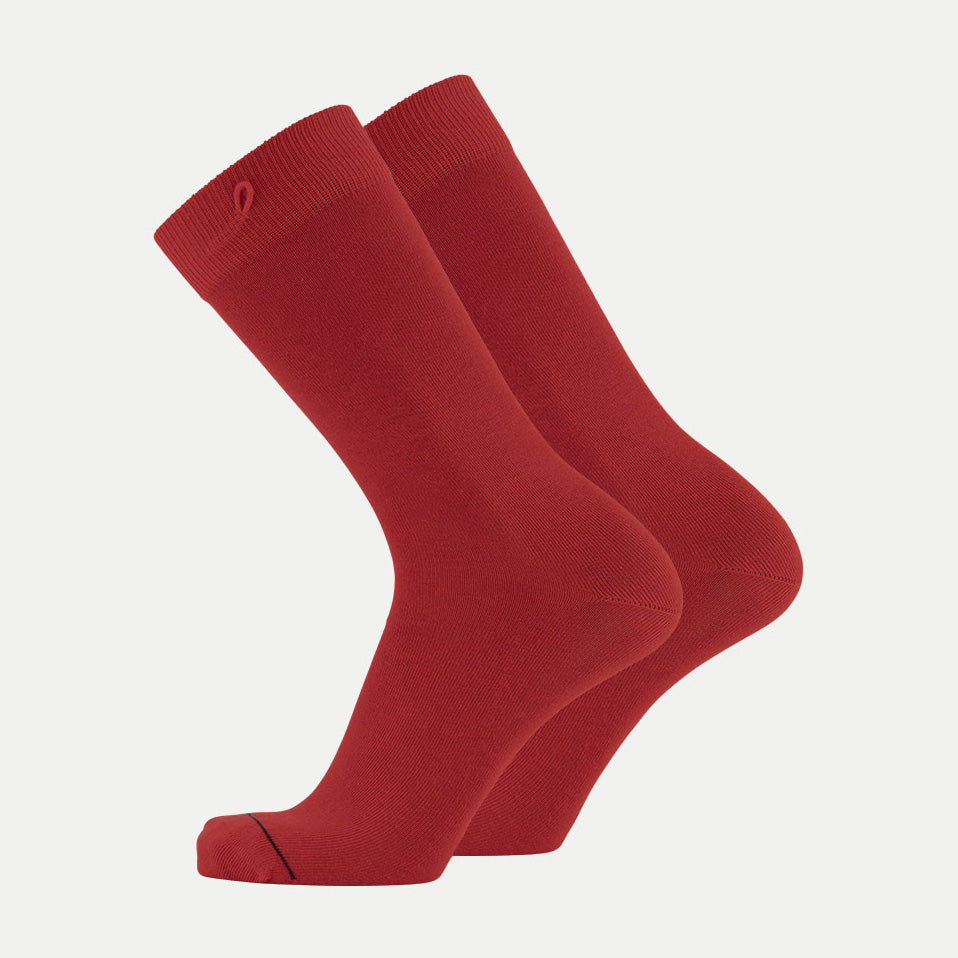 Solid Socks - Red