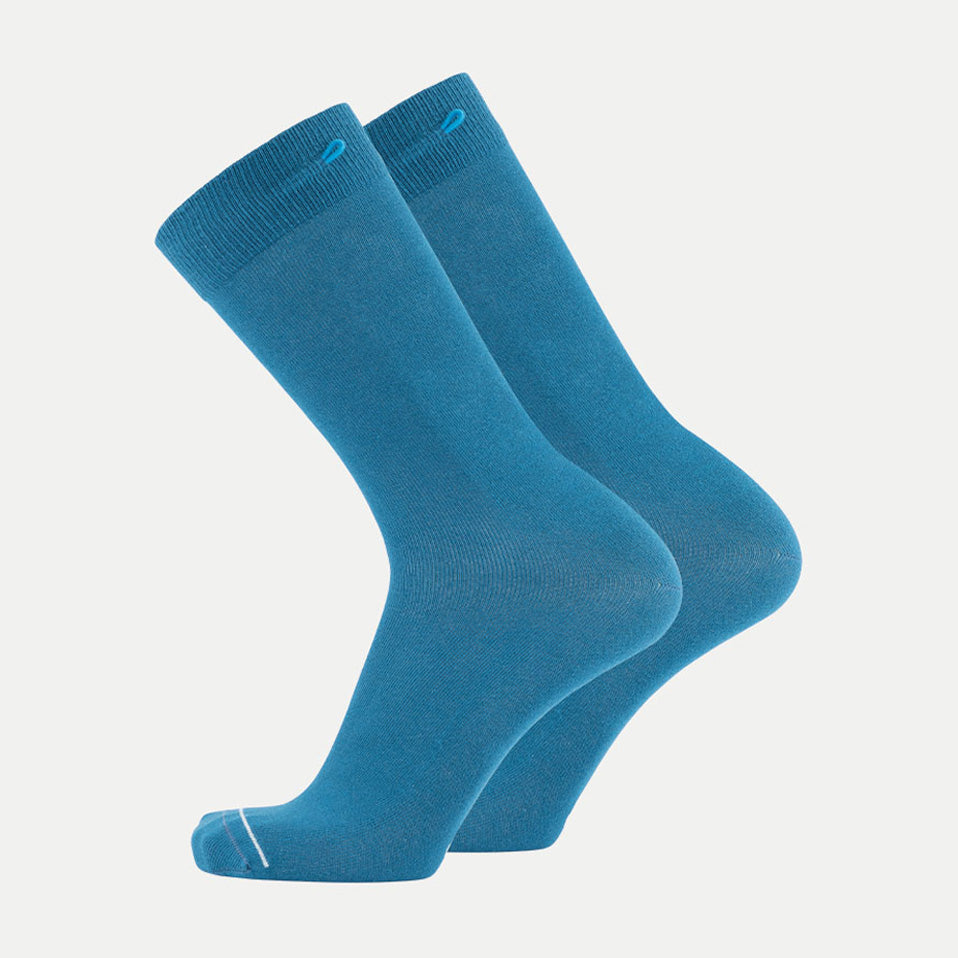 Solid Socks - Sea Blue