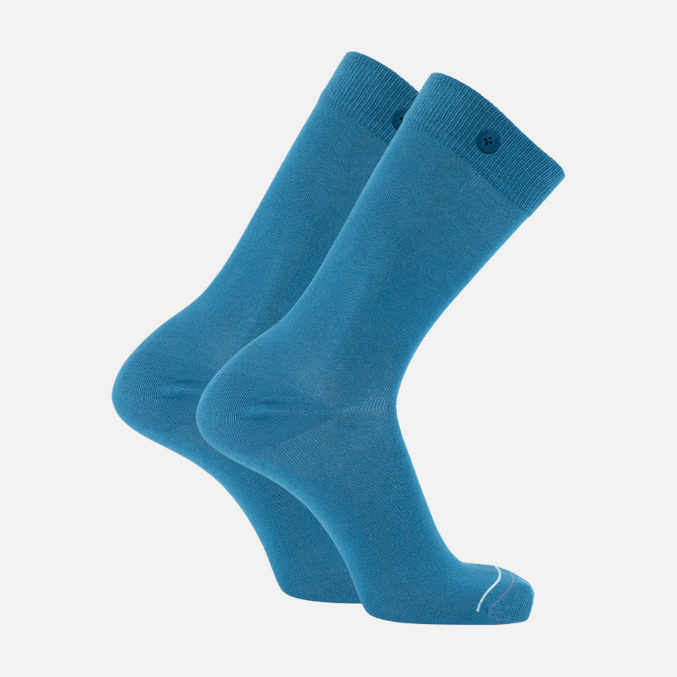 Solid Socks - Sea Blue