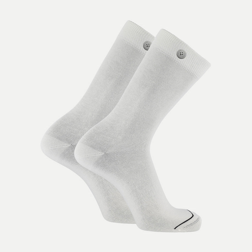 Solid Socks - White